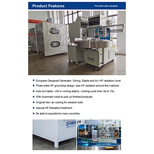 Automatic Card Loading and Blister Sealing Machine for PVC, PET, GAG Blister Packing Appliction