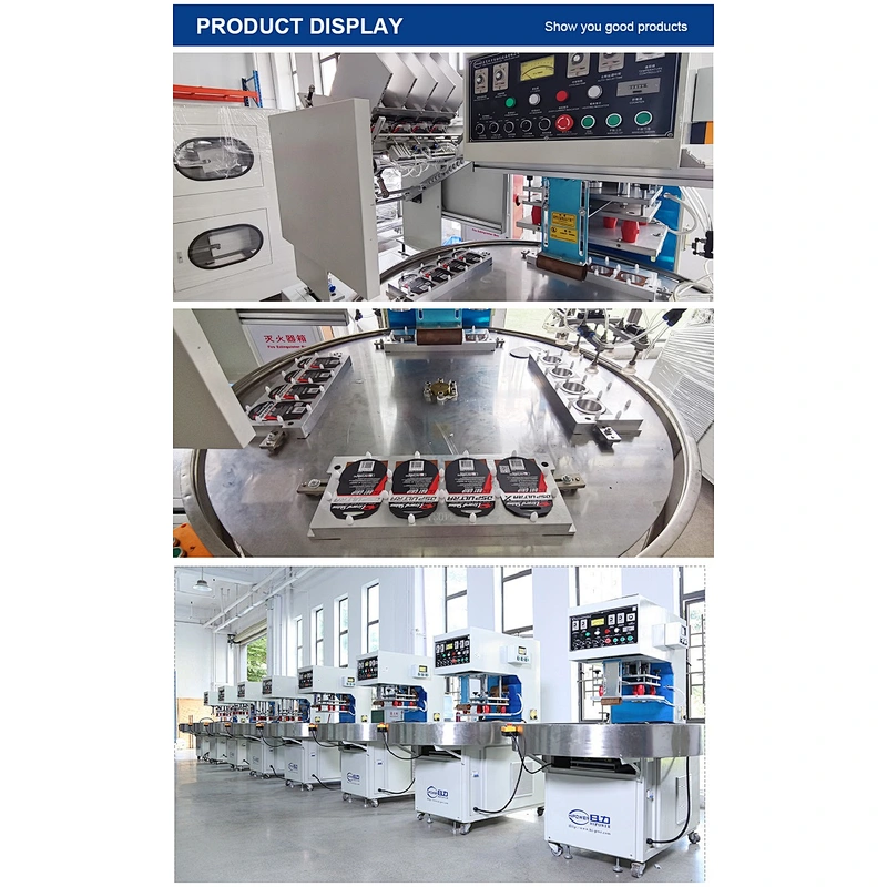Automatic Card Loading and Blister Sealing Machine for PVC, PET, GAG Blister Packing Appliction